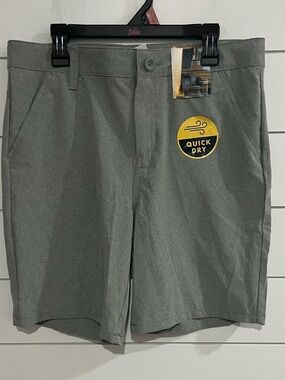 Cat & Jack Olive Gray Quick-Dry Kids Shorts